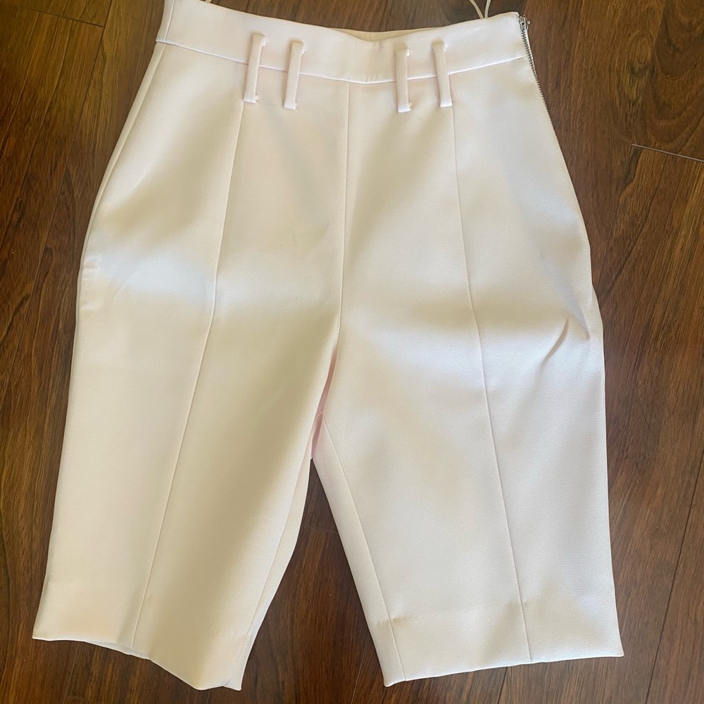 KHAITE Pink Women's Bermudas
